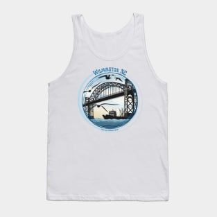 WILMINGTON NC - CAPE FEAR MEMORIAL BRIDGE Tank Top